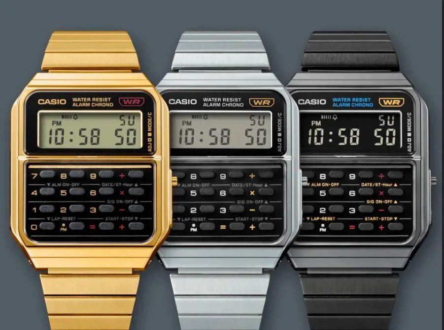 Casio Calculator Watches: When Wearing a Computer on Your Wrist Felt Futuristic