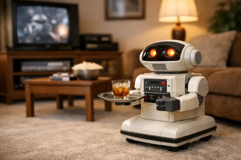 How the Omnibot Worked in 1980s Living Rooms
