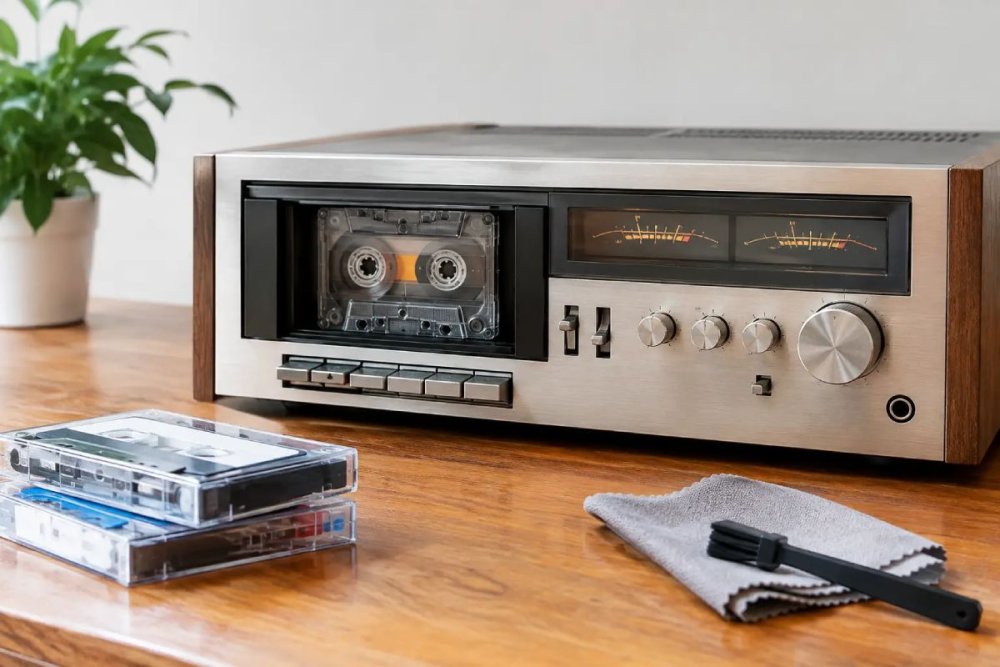How to Find Clean Vintage Cassette Decks
