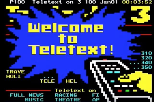 What Was Teletext? Britain’s First Second Screen