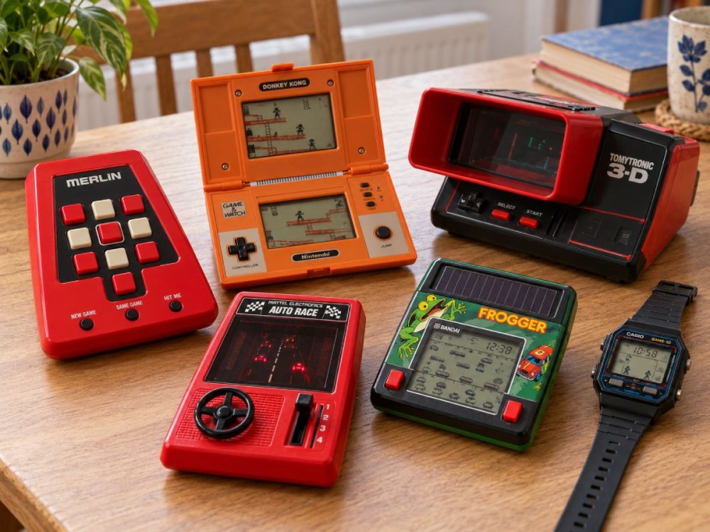 12 Iconic Handheld Games of the 1980s in Britain