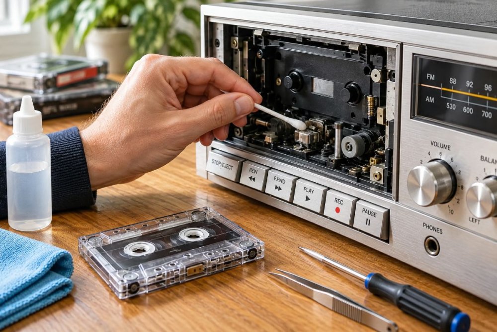 Cassette Recorder Maintenance That Keeps Tapes Playing