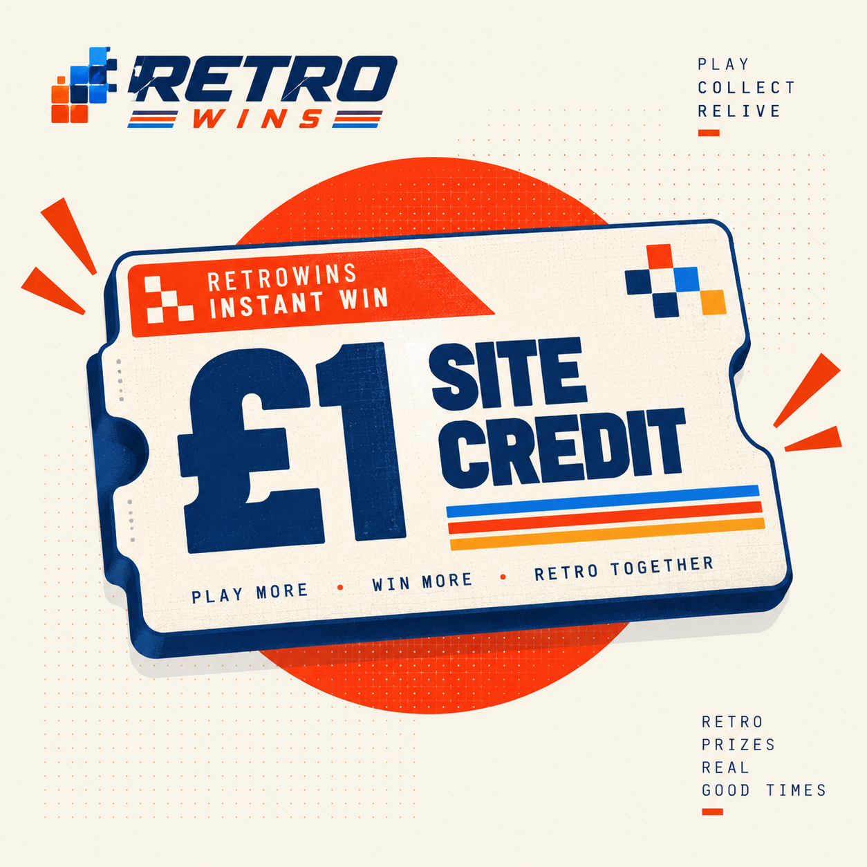 Win £1 site credit