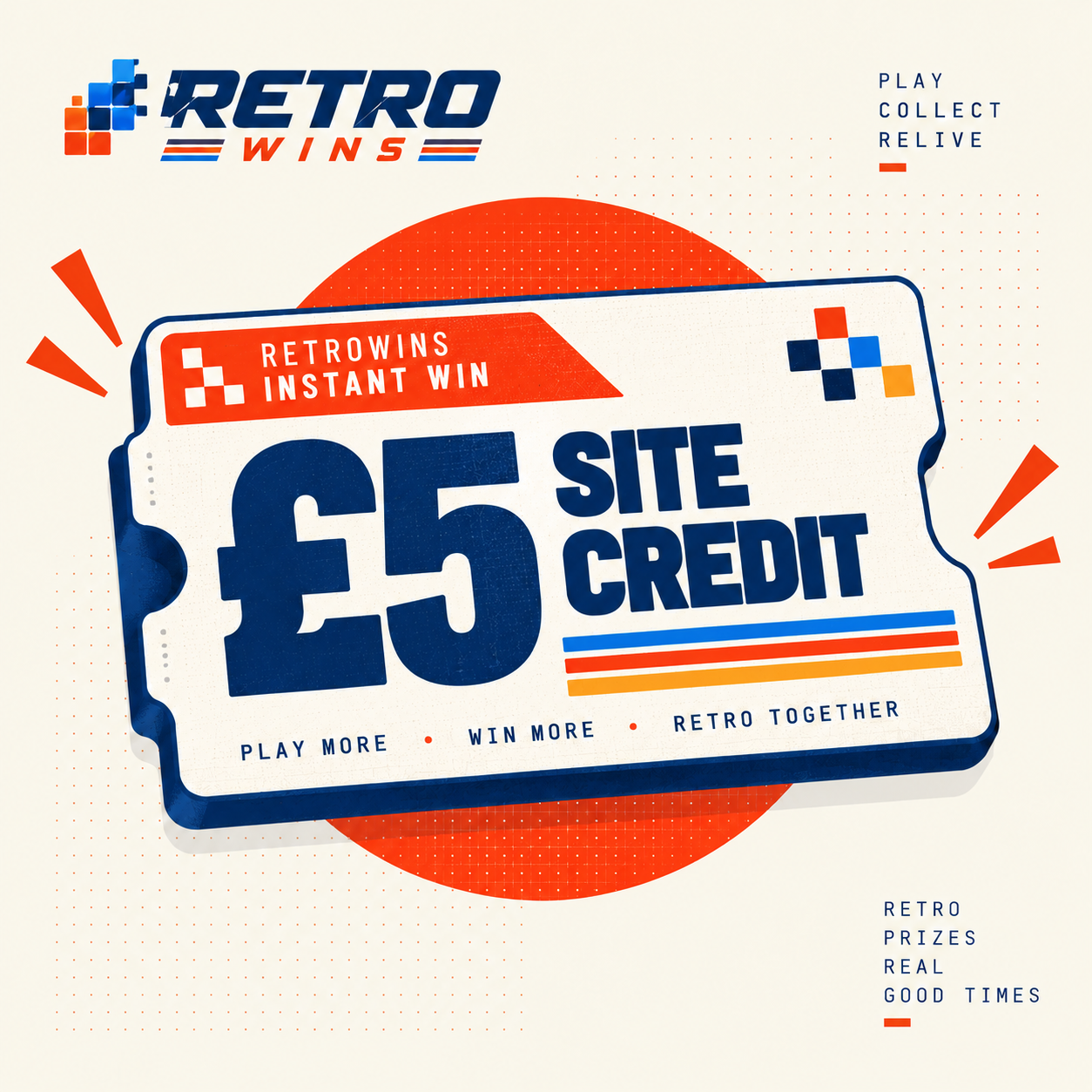 Win £5 site credit