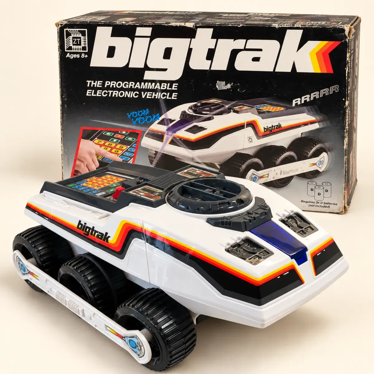 Win a Boxed BigTrak Programmable Vehicle
